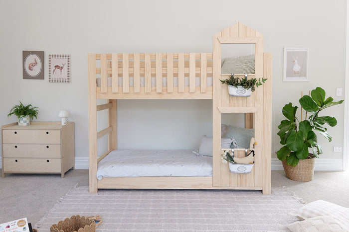 Country House LOW Bunk Bed PINE