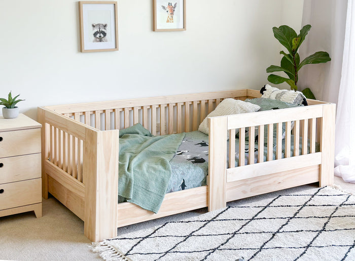 Scandi Floor bed PINE