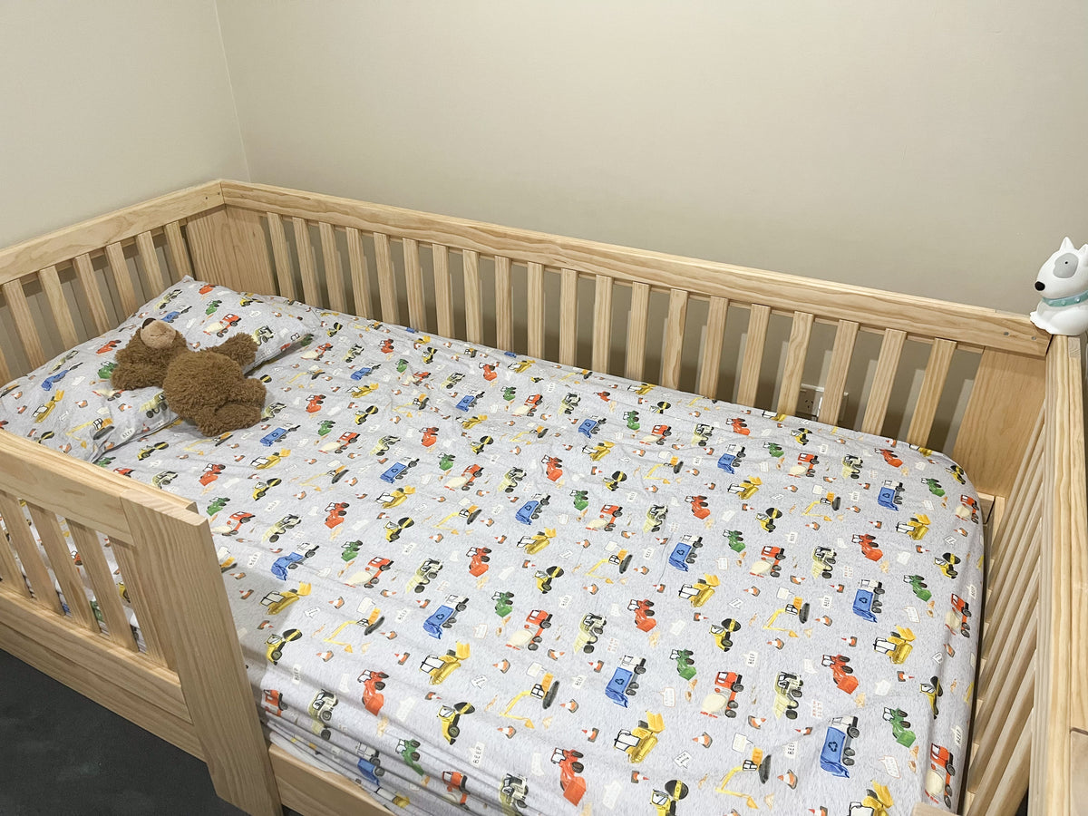 Magic of Wood single bed in a real customer bedroom