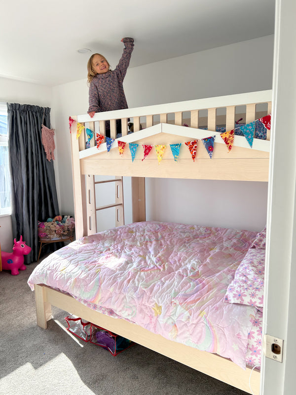 Family Bunk Beds in a real customer bedroom
