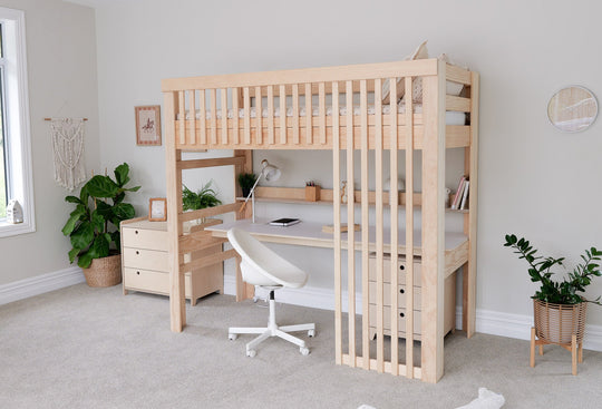 Scandinavia Loft Bed PINE