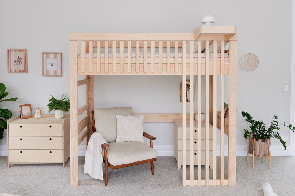 Scandinavia Loft Bed PINE
