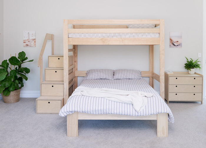 Family Classic T-shaped Bunk Bed PINE