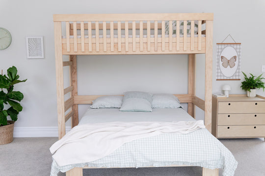 Family Scandi T-shaped Bunk Bed PINE