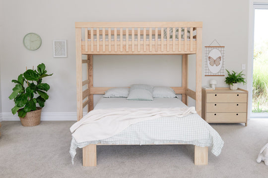 Family Scandi T-shaped Bunk Bed PINE