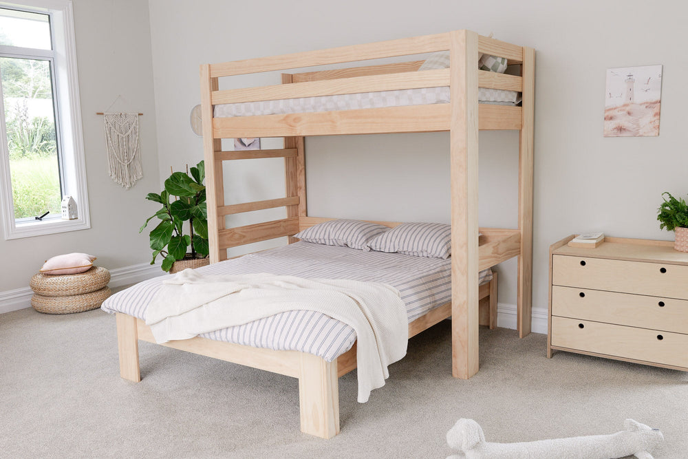 Family Classic T-shaped Bunk Bed PINE