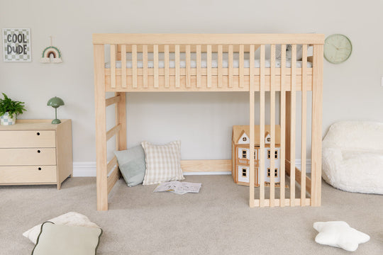 Scandinavia LOW Loft Bed PINE