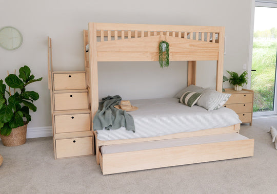 Family Cozy Bunk Bed PINE