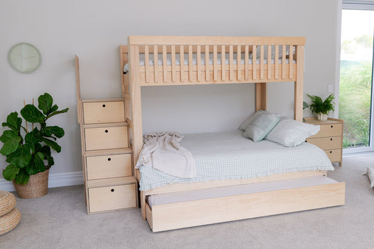 Family Scandi Bunk Bed PINE