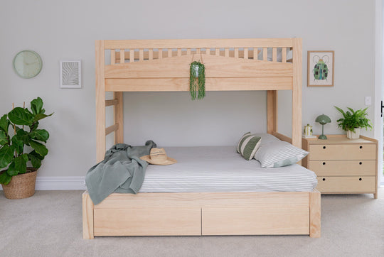 Family Cozy Bunk Bed PINE