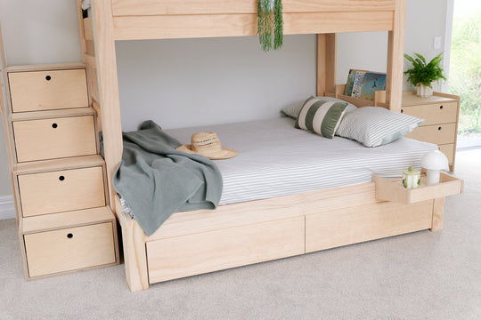 Family Scandi Bunk Bed PINE