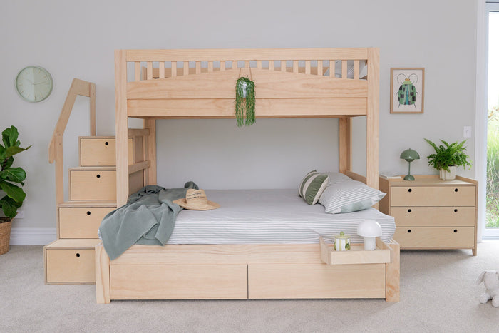 Family Cozy Bunk Bed PINE