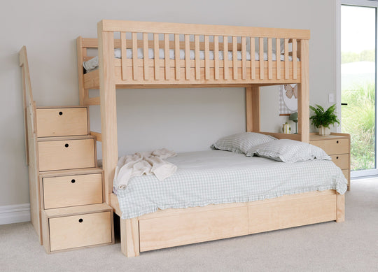 Family Scandi Bunk Bed PINE