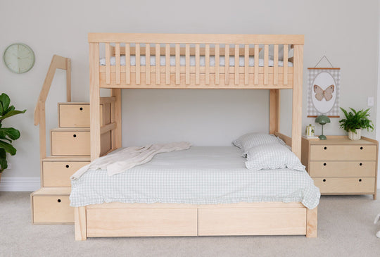 Family Scandi Bunk Bed PINE