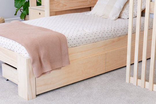 Scandinavia L-shaped Bunk Bed PINE