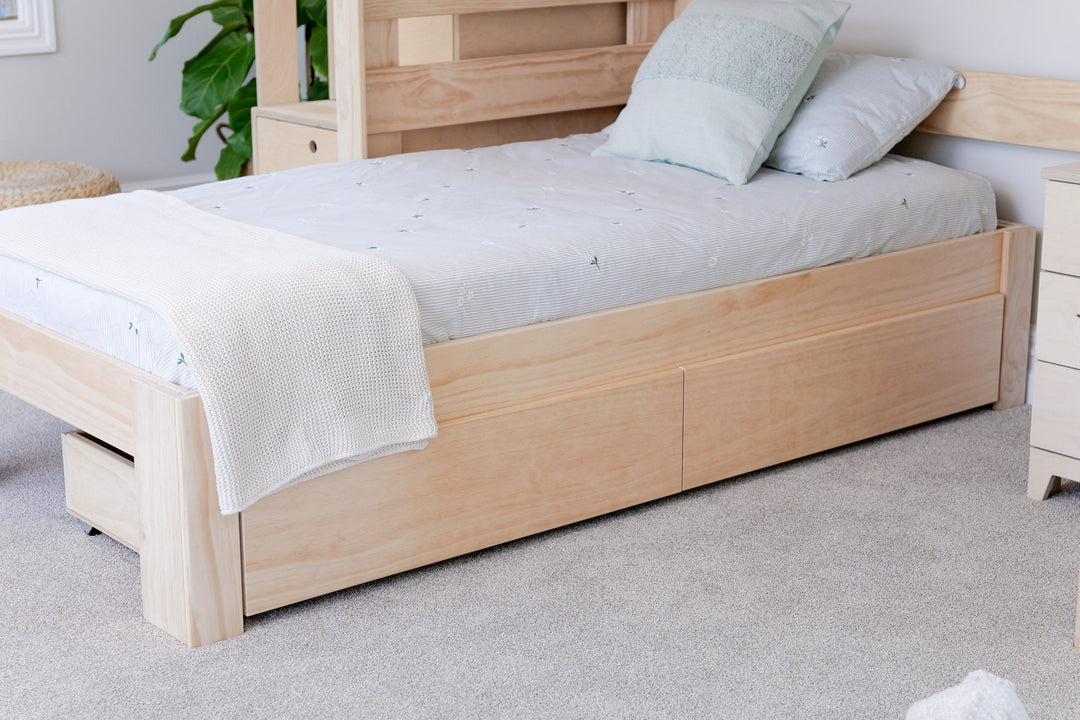 Scandi L-shaped Bunk Bed PINE