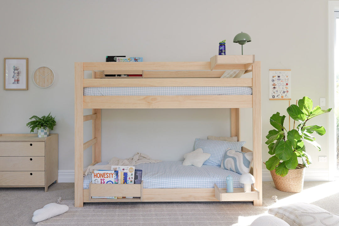 Classic LOW Bunk Bed PINE