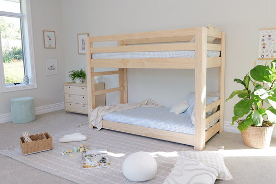 Classic LOW Bunk Bed PINE