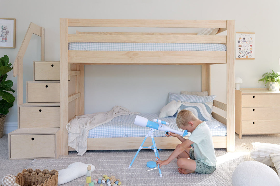 Classic LOW Bunk Bed PINE