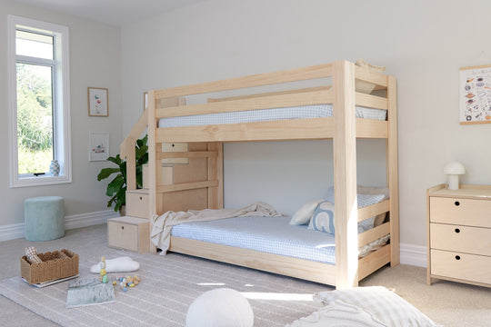 Classic LOW Bunk Bed PINE