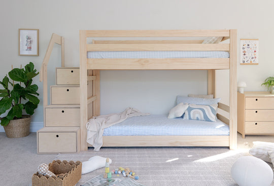Classic LOW Bunk Bed PINE