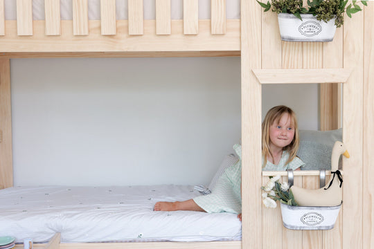 Country House LOW Bunk Bed PINE