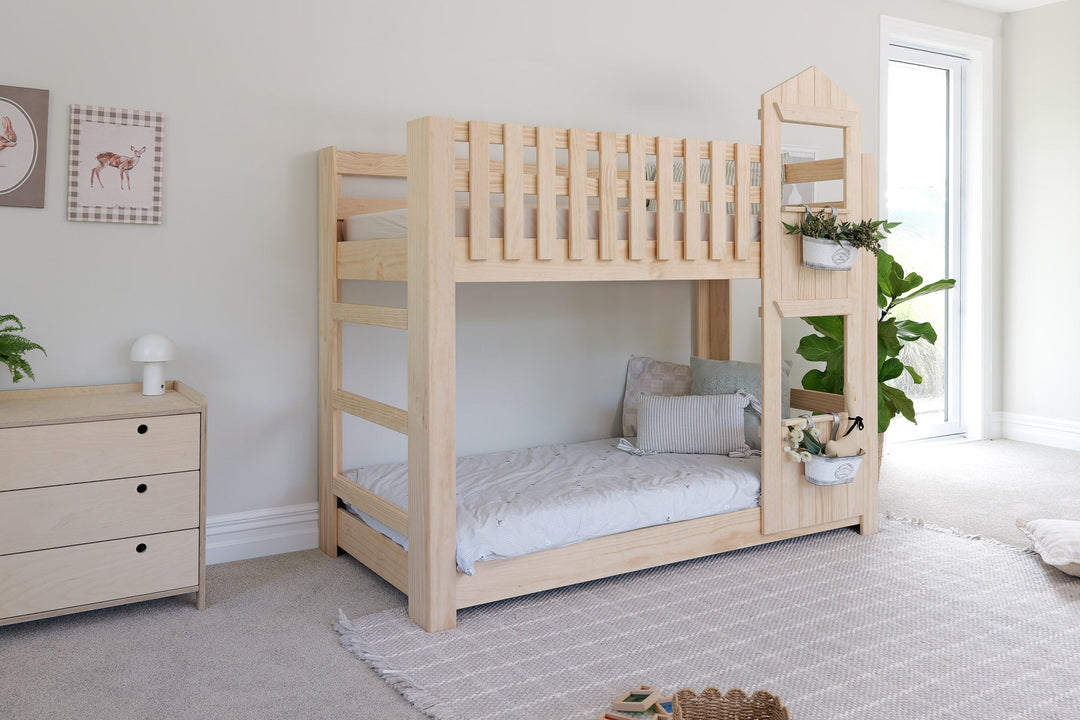 Country House LOW Bunk Bed PINE