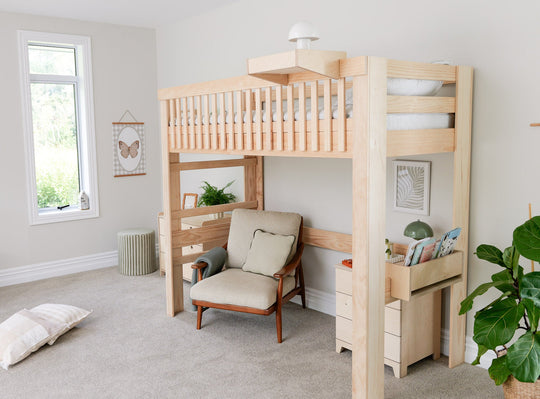 Scandi Loft Bed PINE