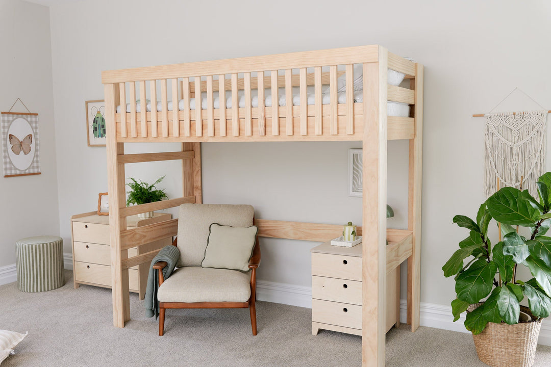 Scandi Loft Bed PINE