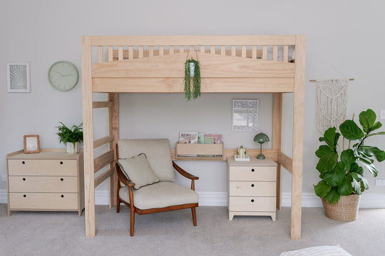 Cozy Loft Bed PINE