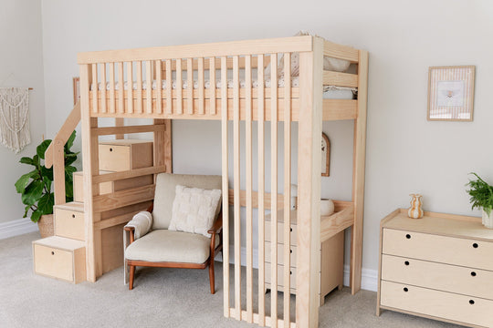 Scandinavia Loft Bed PINE