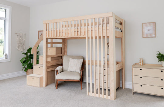 Scandinavia Loft Bed PINE