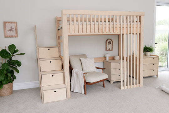 Scandinavia Loft Bed PINE