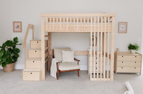 Scandinavia Loft Bed PINE