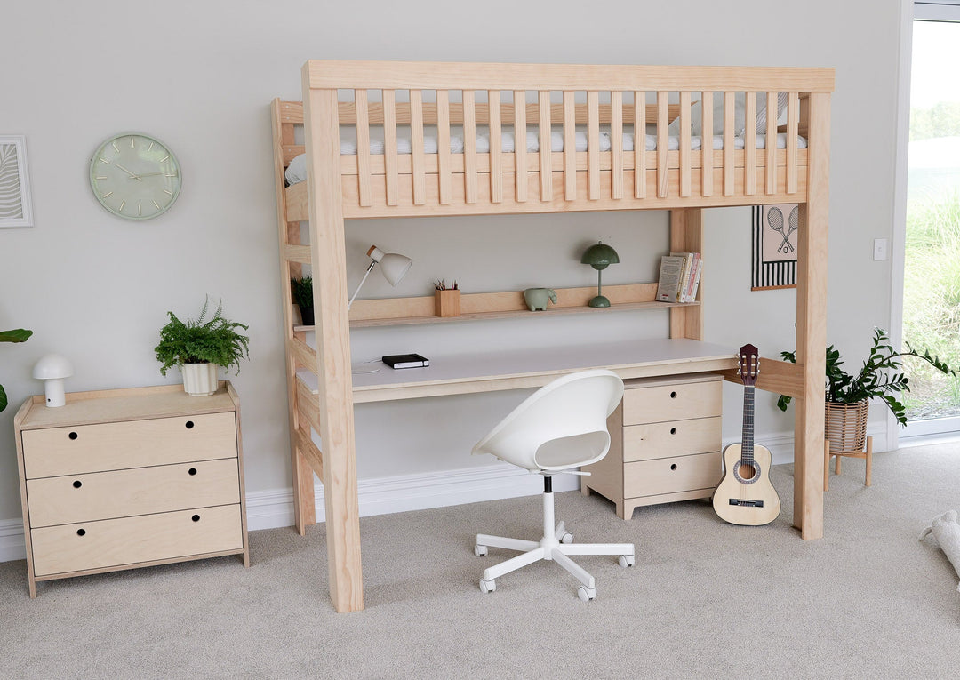 Scandi Loft Bed PINE