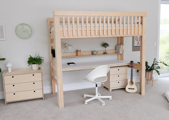 Scandi Loft Bed PINE