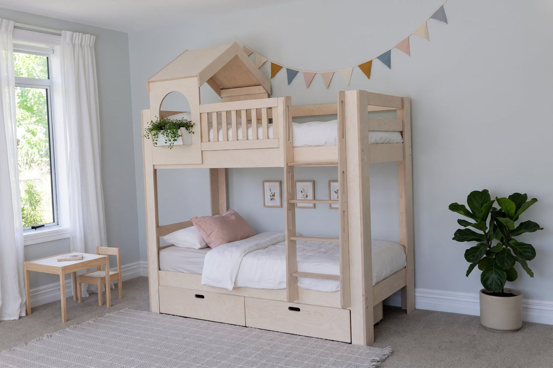 Hideaway bunk bed