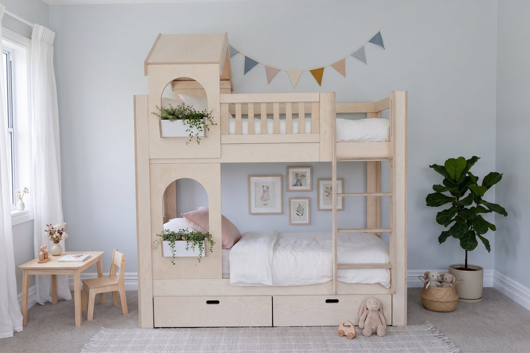 Hideaway bunk bed