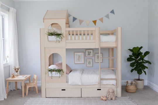 Hideaway bunk bed