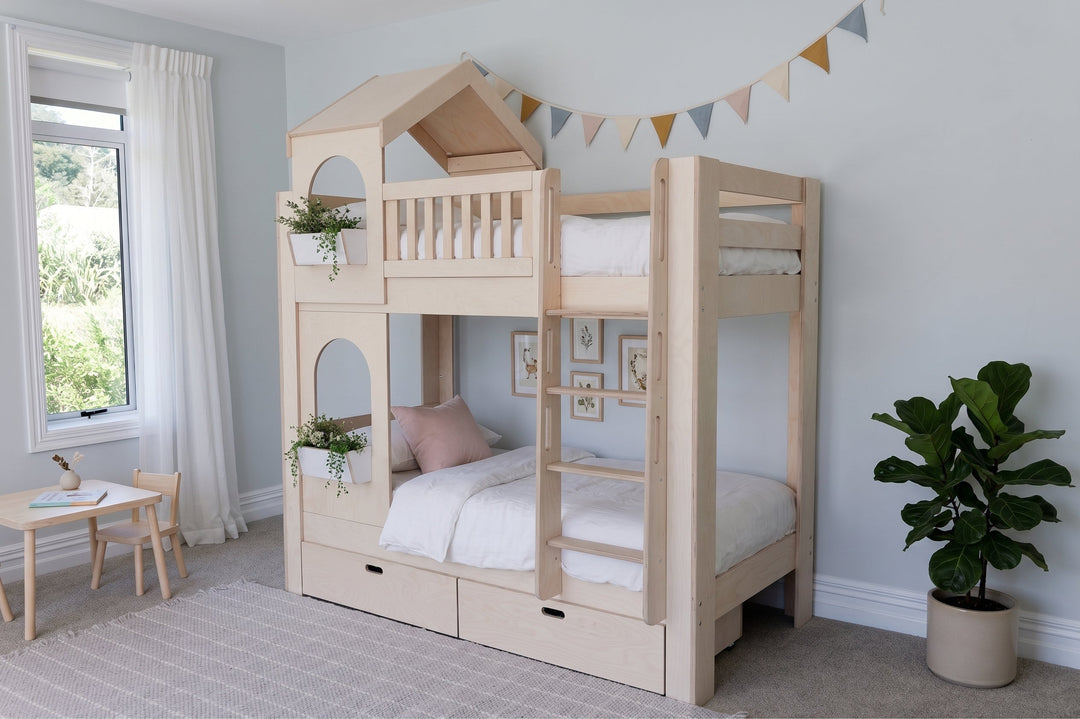 Hideaway bunk bed
