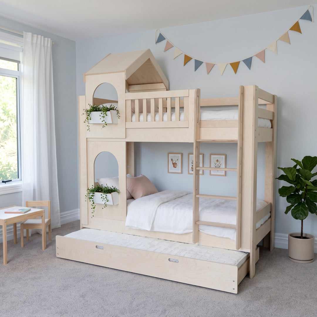 Hideaway bunk bed