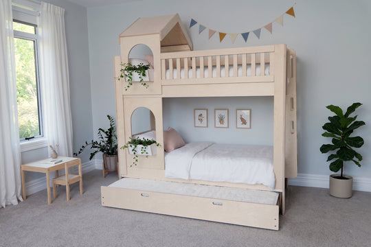 Hideaway bunk bed