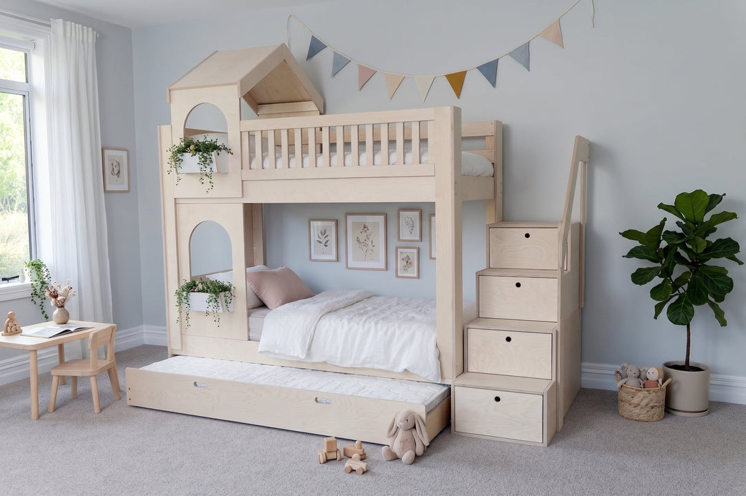 Hideaway bunk bed
