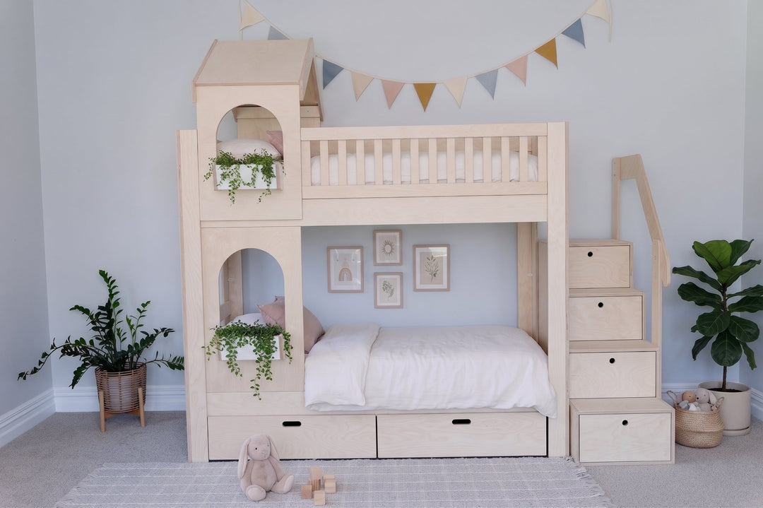 Hideaway bunk bed