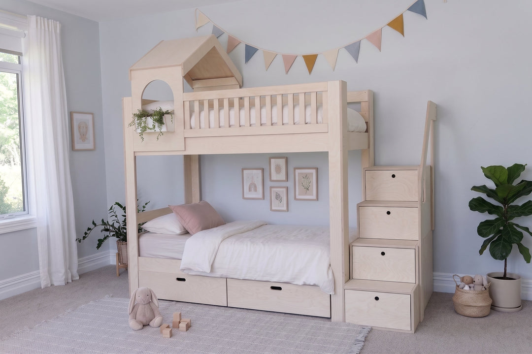 Hideaway bunk bed