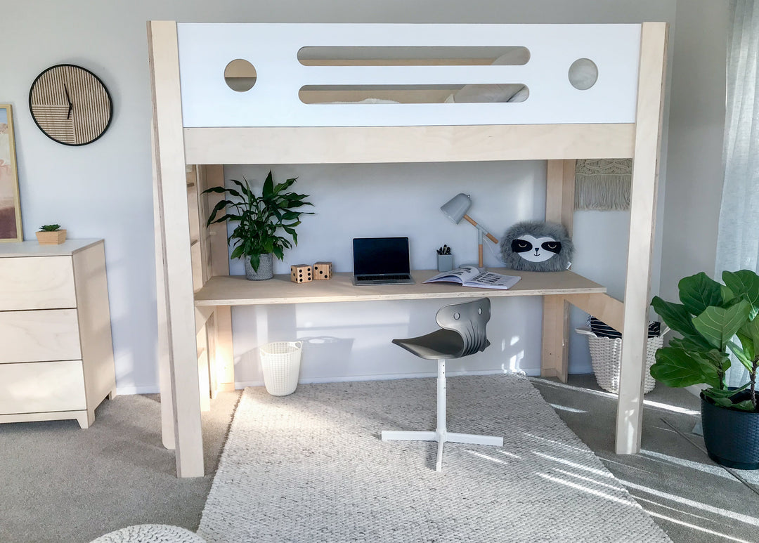 Urban Loft bed with desk