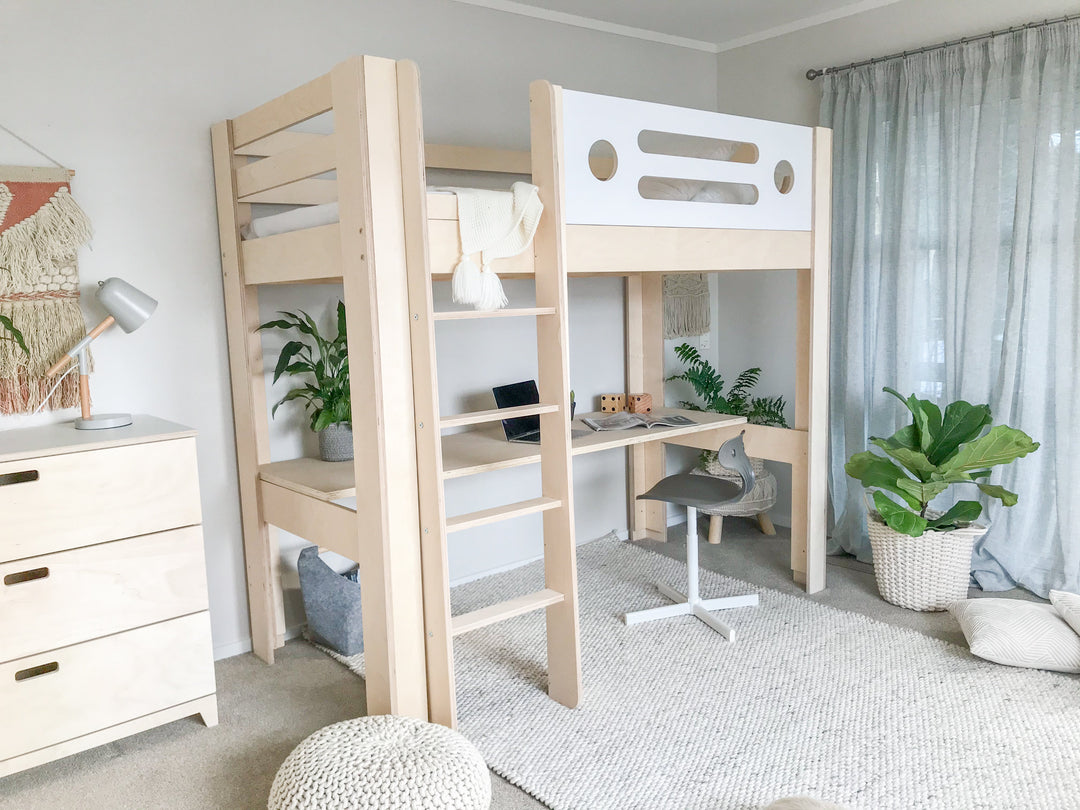 Urban Loft bed with desk