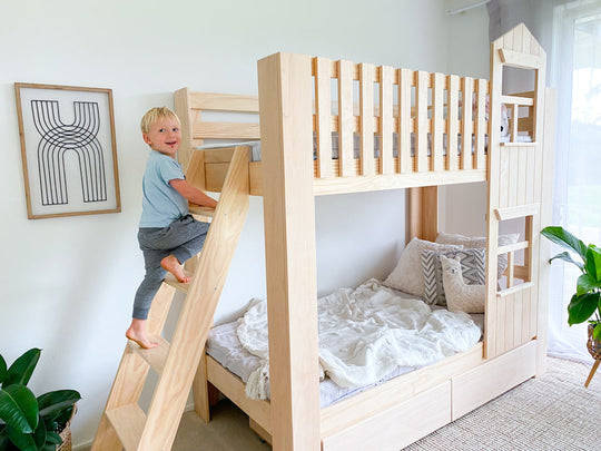 Country bunk bed PINE