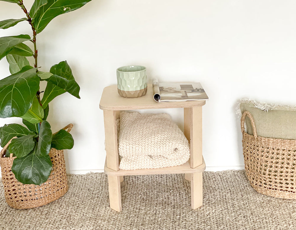 Scandi bedside table