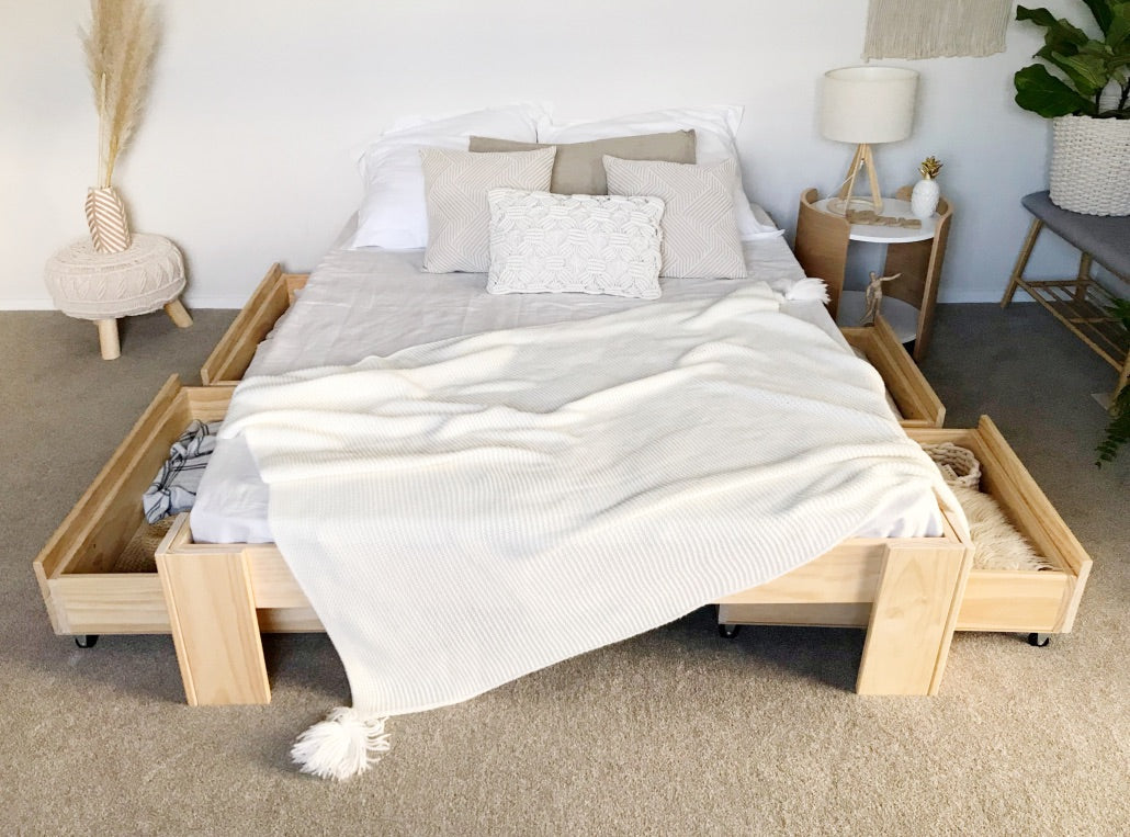 Double bed frame PINE